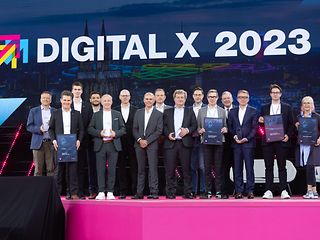 Presentation of Digital X Award 2023 in Köln.