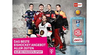 Telekom und Sportdeutschland.TV kooperieren bei Eishockey.