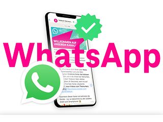 Der neue WhatsApp-Kanal der Telekom