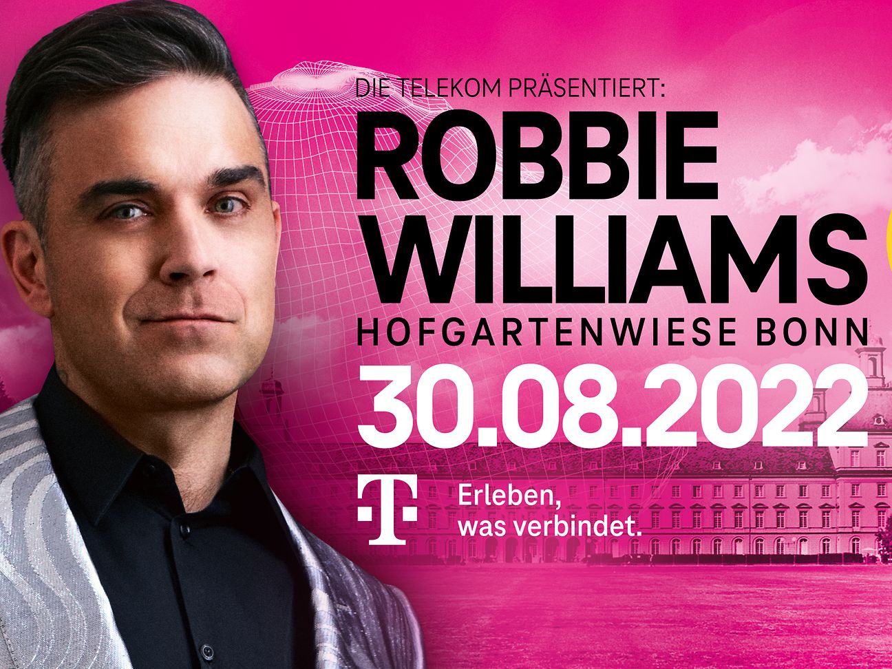 Robbie Williams spielt 2022 in Bonn.