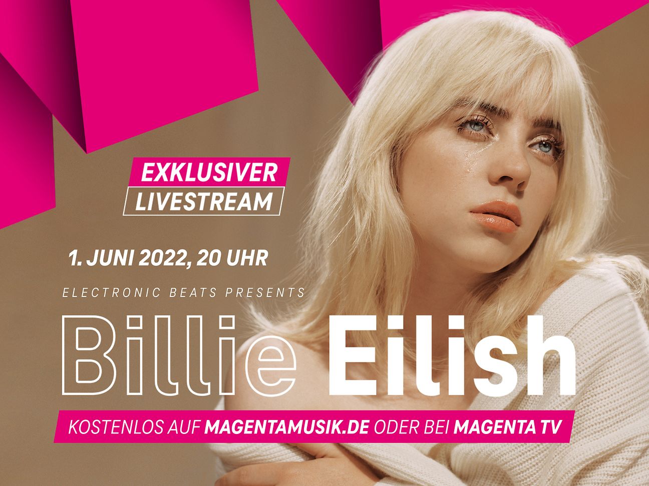 Telekom Electronic Beats bringt Billie Eilish vor Europatournee nach Deutschland Deutsche Telekom