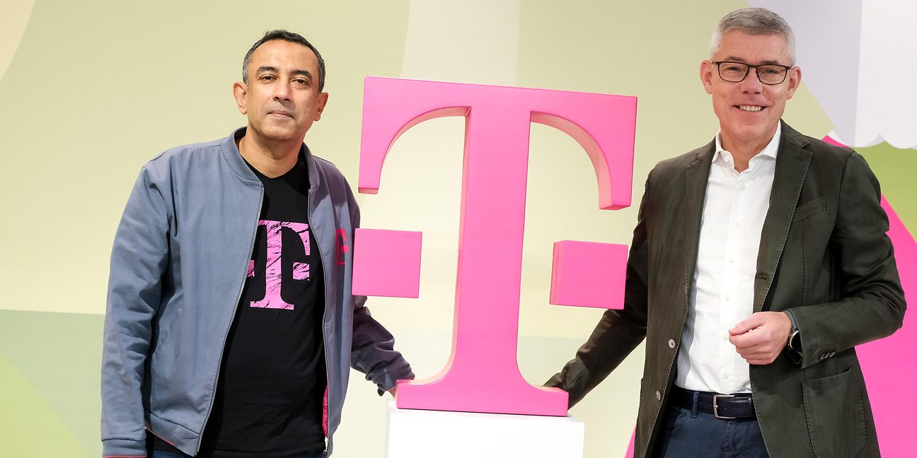 Srini Gopalan (left) and Christian Illek.