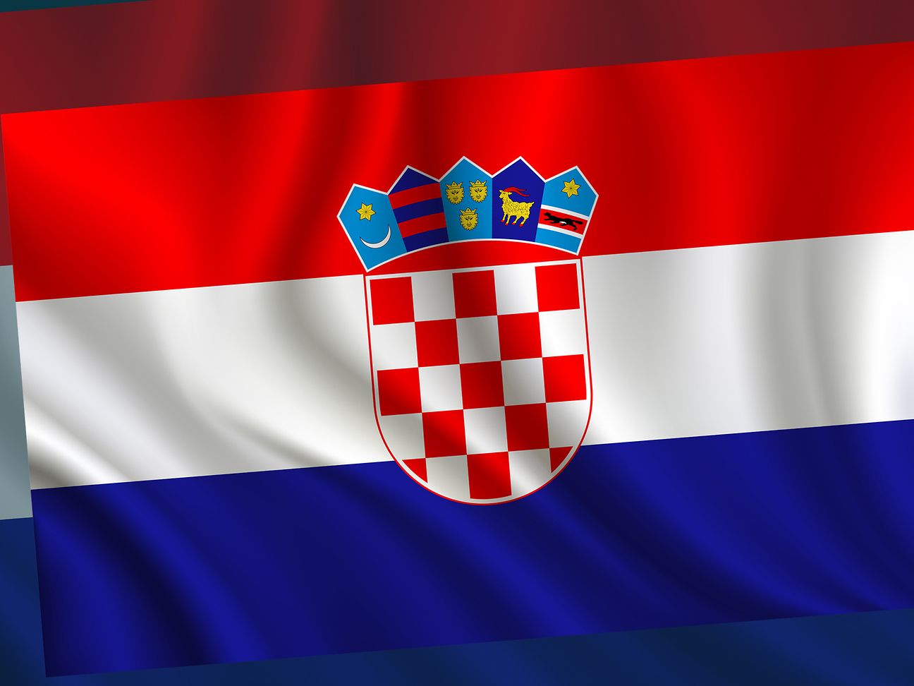 Flagge Kroatien