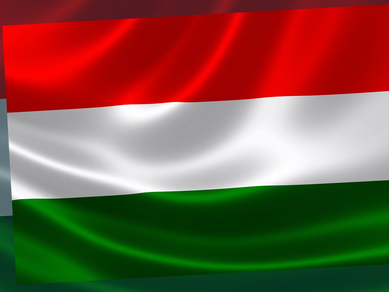 Flagge Ungarn