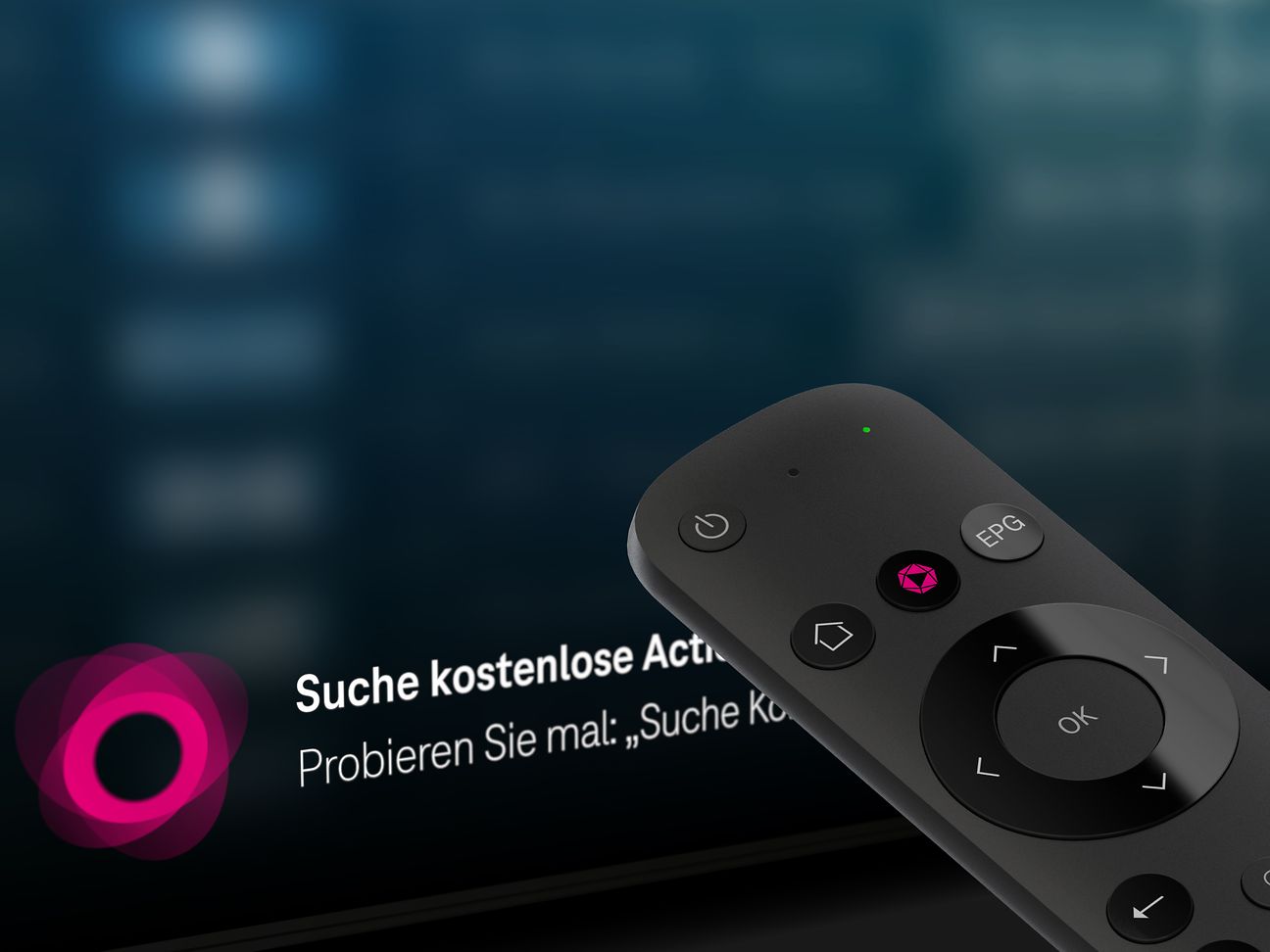 Goodbye remote control, hello voice control.