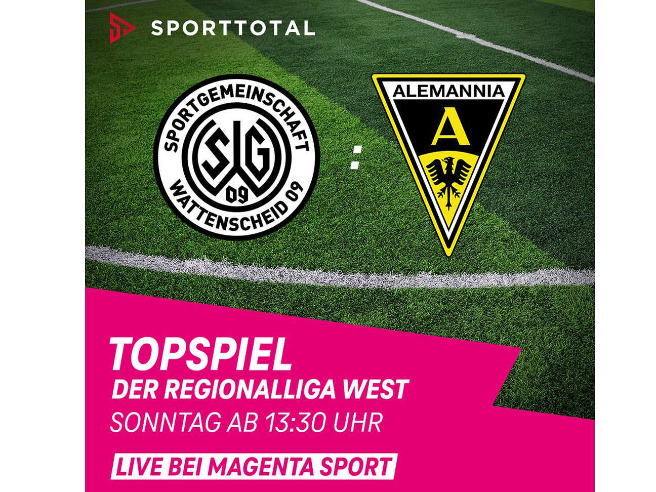 MagentaSport Top-Spiel der Regionalliga West live Deutsche Telekom