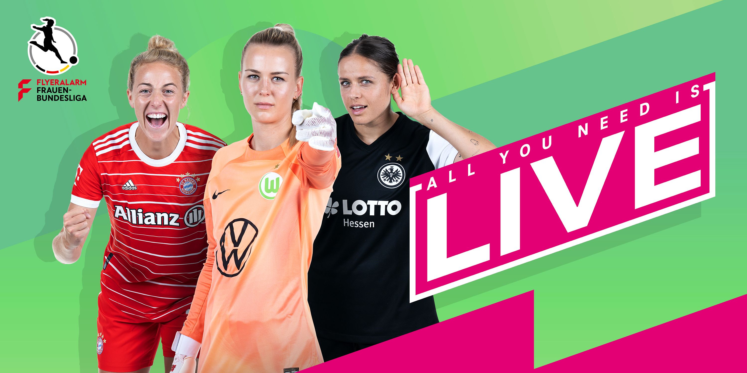 MagentaSport Frauen-Bundesliga live und exklusiv Deutsche Telekom