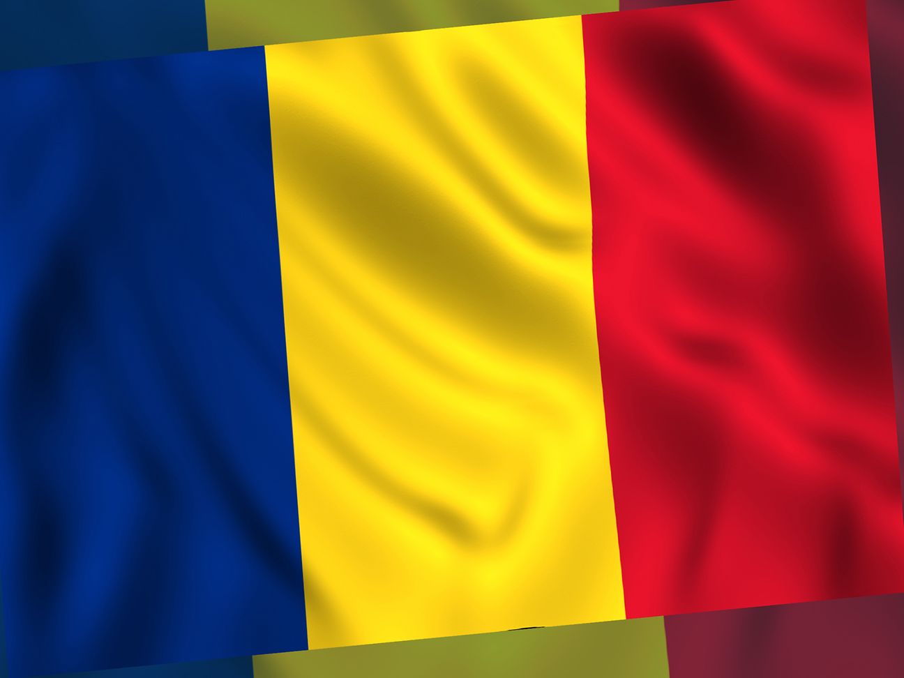 Flagge Rumänien