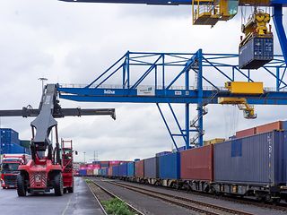 Container Crane, D3T Terminal, Port of Duisburg