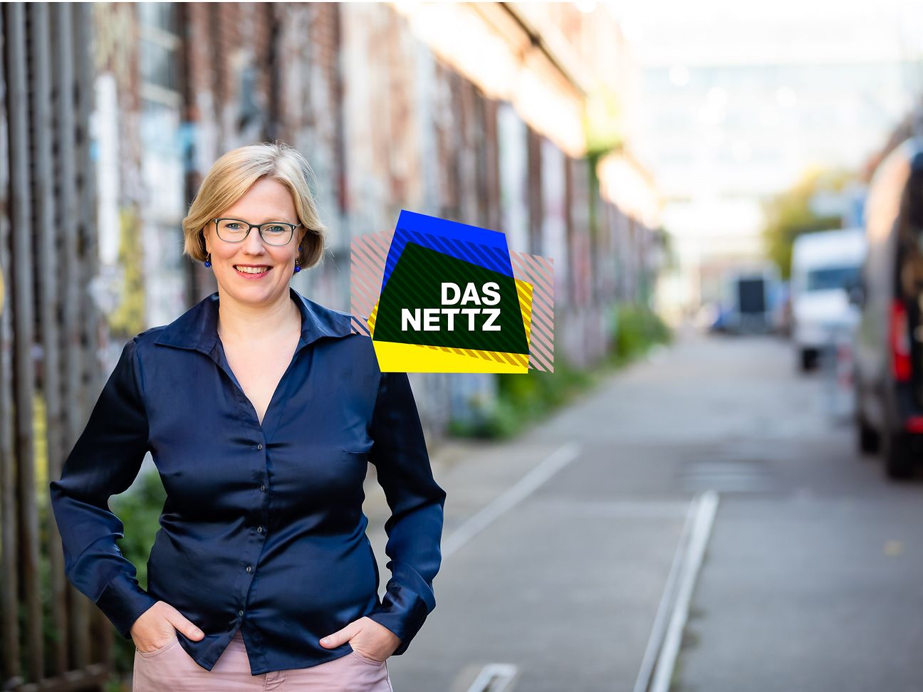 Hanna Gleiß, co-director of das NETTZ