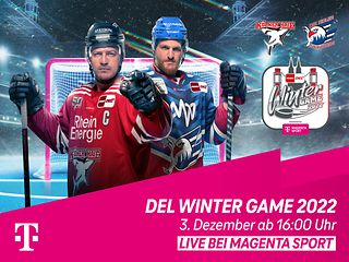 Schmuckbild: DEL Wintergame live bei MagentaSport
