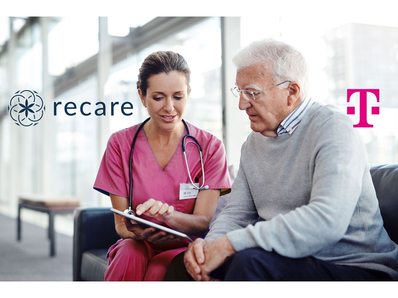 Telekom und Recare helfen Patientinnen und Patienten und Kliniken mit digitalem Entlassmanagement. 