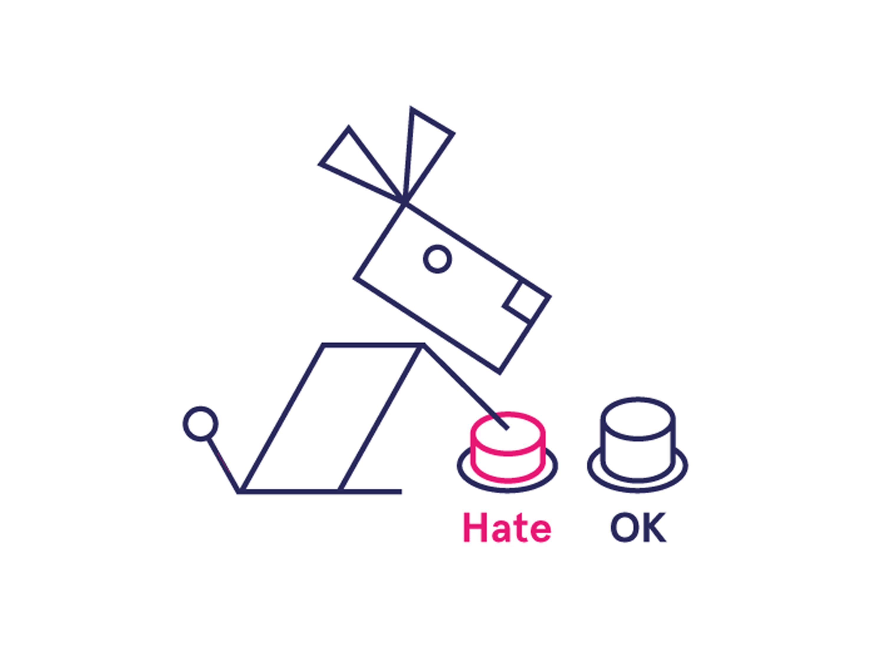 Countering hate speech on the Internet with