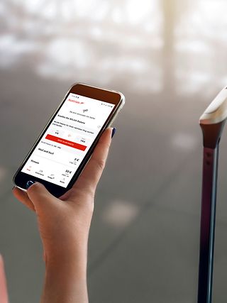 Easy and quick internet access in the air for Austrian Airlines passengers with FlyNet® App.