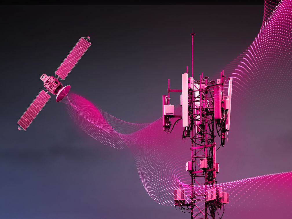 Internet Uber Satellit Telekom