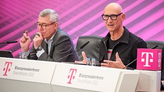 CEO Tim Höttges und Finanzvorstand Christian Illek