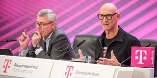 CEO Tim Höttges und Finanzvorstand Christian Illek