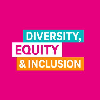 Schriftzug mit den Wörtern Diversitiy, Equity und Inclusion