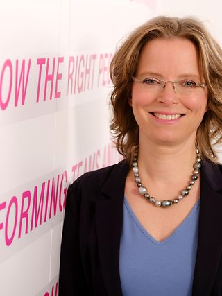 Birgit Bohle, our Board member for Human Resources and Legal Affairs