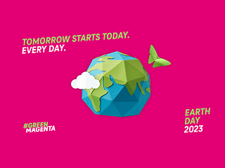 Image Earthday, GreenMagenta, Earth Day 2023