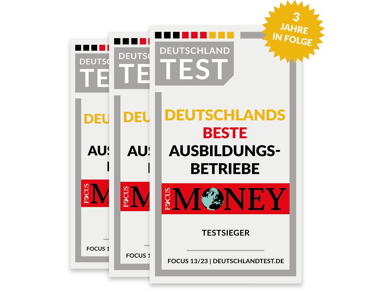 Front page FocusMoney Germany's best training companies