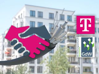 Telekom und GdW legen in ihrem Positionspapier Musterregelungen für die Wohnungsunternehmen vor. 