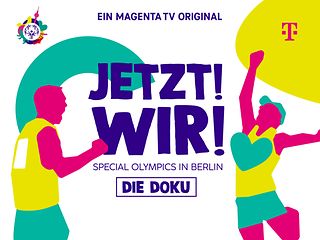 Schmuckbild MagentaTV zeigt „Jetzt! Wir! Special Olympics in Berlin“