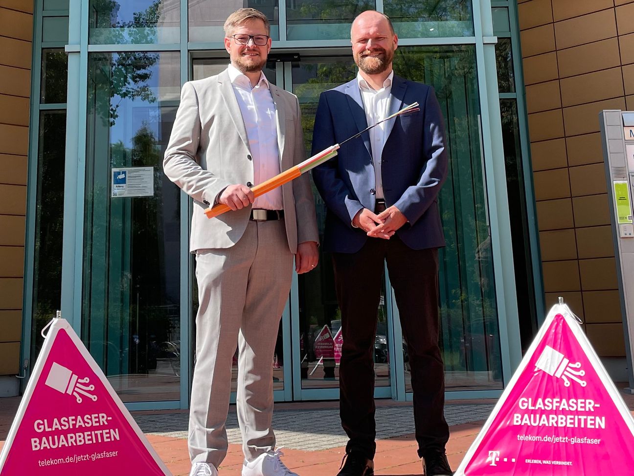 Maximilian Schnelle und Manuel Karasch