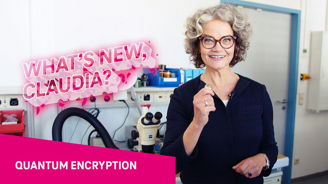 What's new, Claudia: Quantum encryption