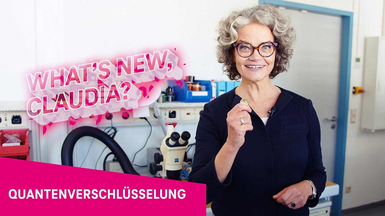 What's new, Claudia: Quantumverschlüsselung