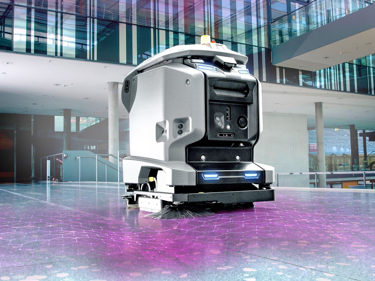 Scheuersaug-Maschine Kira B 50.