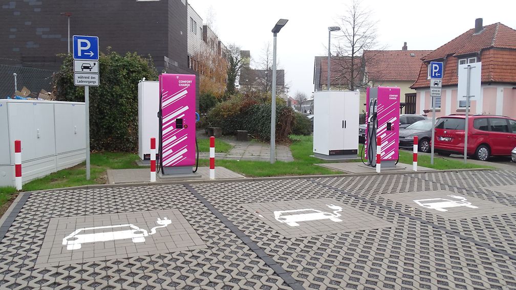 Schnellladestationen