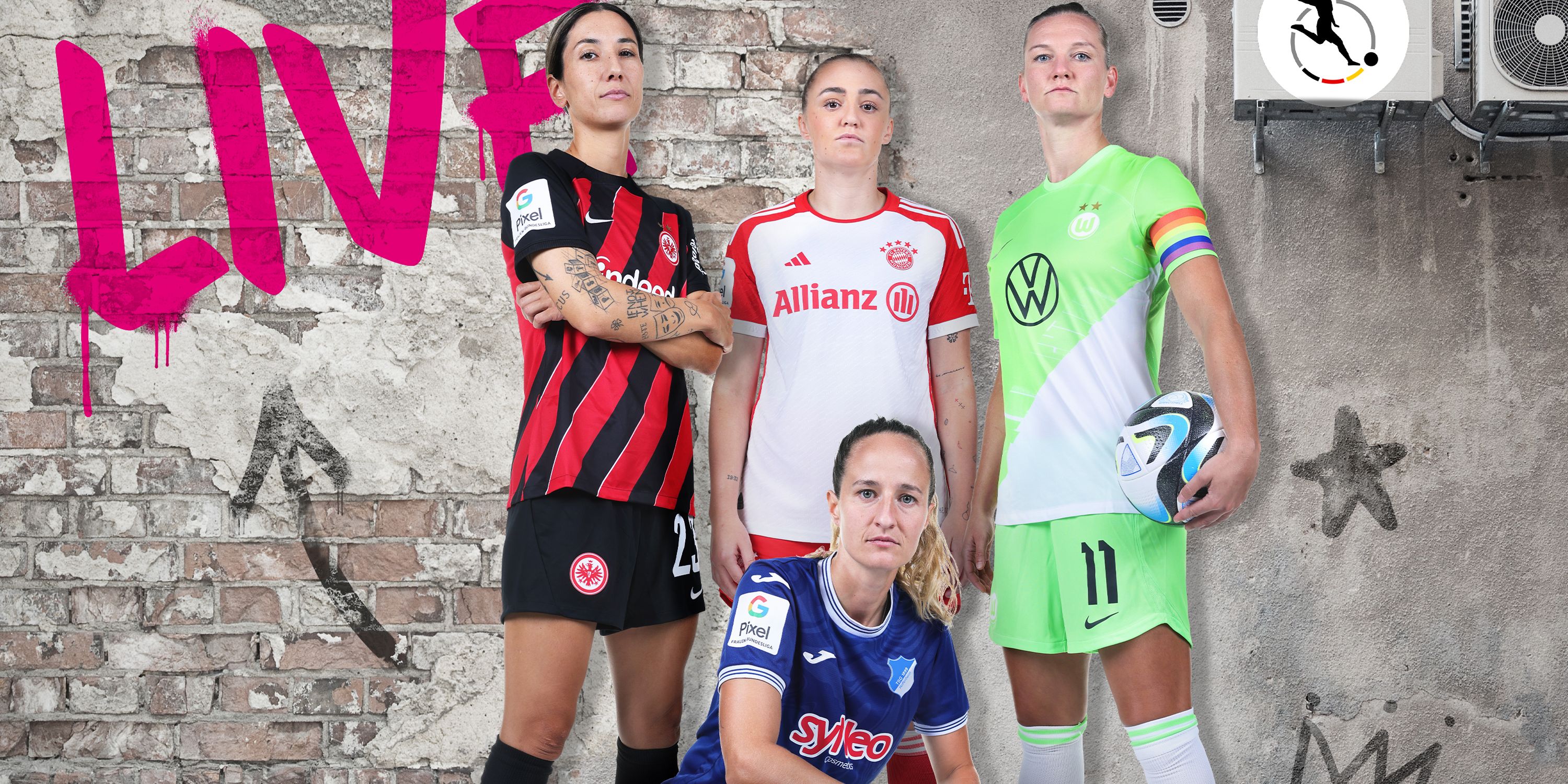 MagentaSport Frauen-Bundesliga mit Tabea Kemme Deutsche Telekom