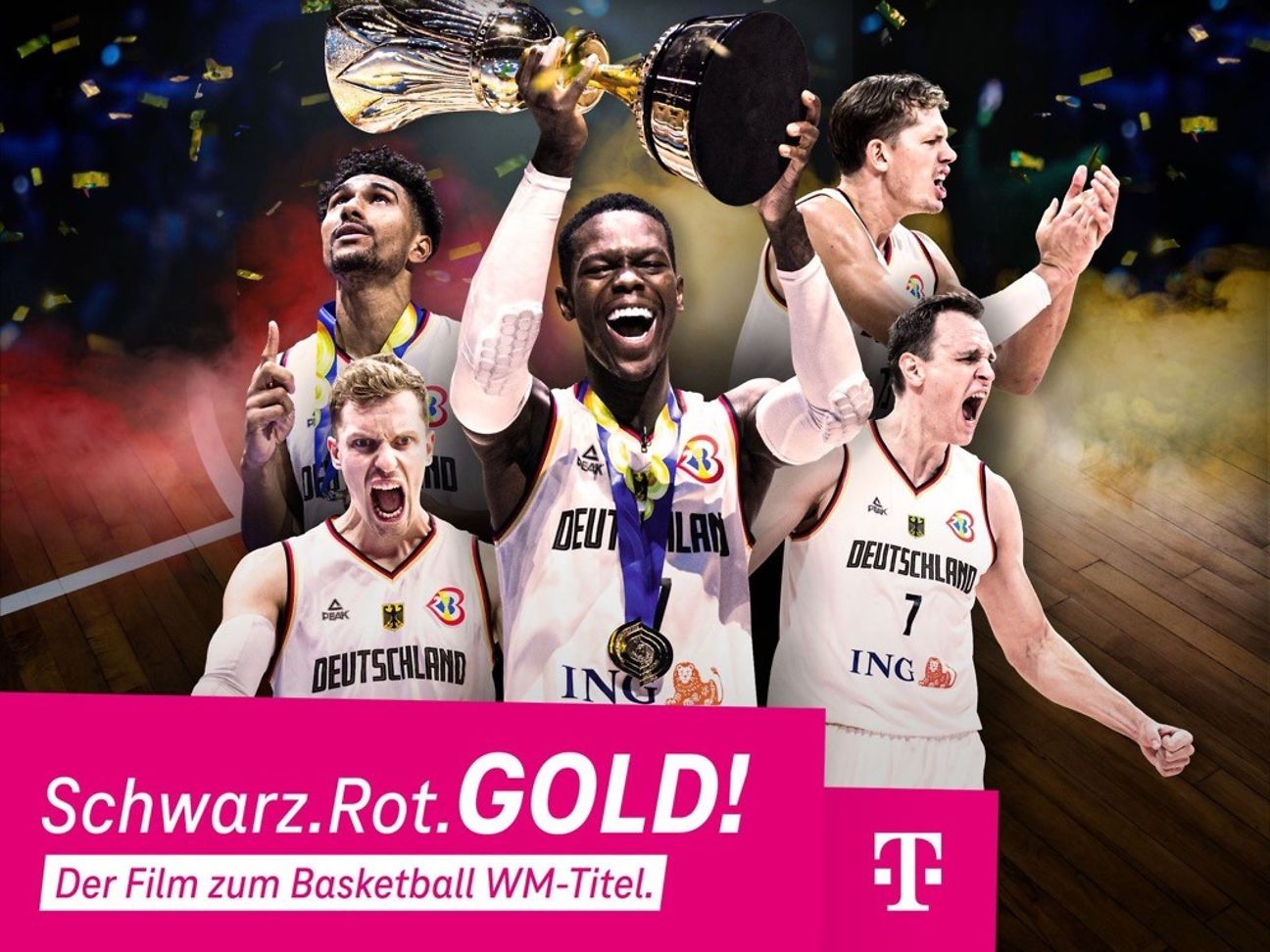 Die FIBA EuroBasket bei MagentaTV ist für den deutschen Fernsehpreis nominiert Deutsche Telekom
