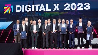 Presentation of Digital X Award 2023 in Köln.