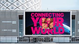 Telekom's new claim puts the focus on its internationality and customer perspective.