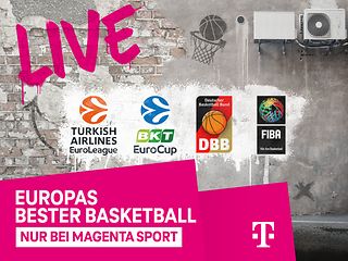 Schmuckbild mit Basketballern