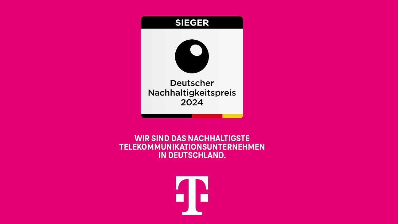 The seal for the winner of the German Sustainability Award