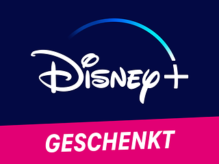 Schriftzug: Disney+ geschenkt