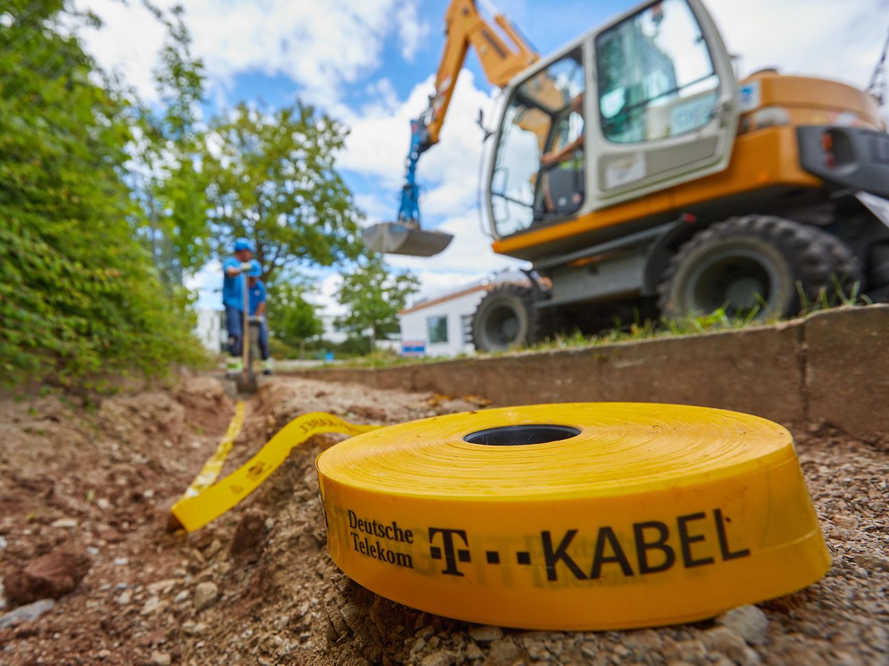 Bild einer Baustelle