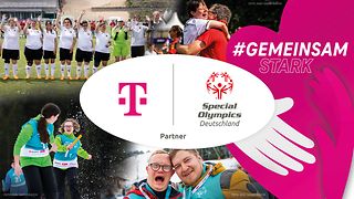 Das Bild ist eine Collage aus vier verschiedenen Motiven. Es zeigt Sportler und Sportlerinnen in Aktion. 