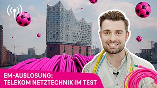 Thumbnail Video "Vom Testlabor in die Elphi: Netztechnik für die Euro 2024"