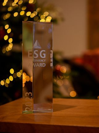 Sustainability reporting honored once again