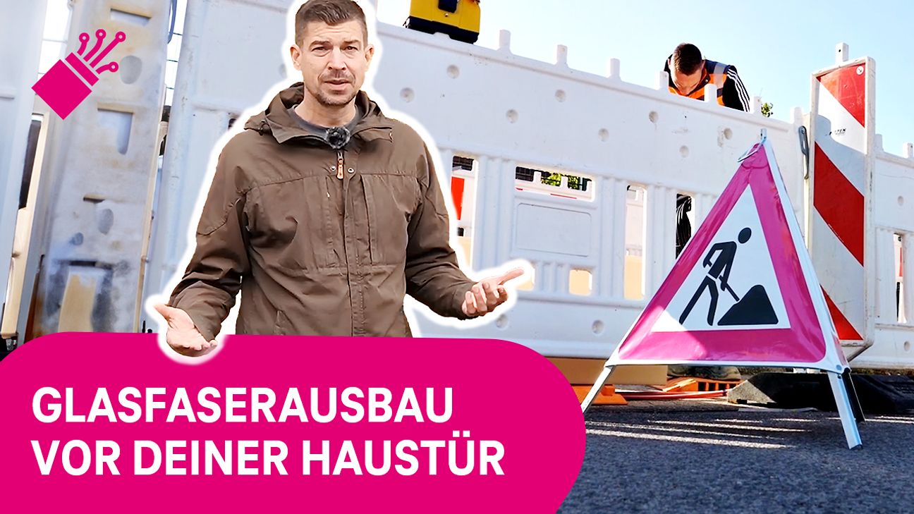 Thumbnail Video "Glasfaserbaustelle erklärt"