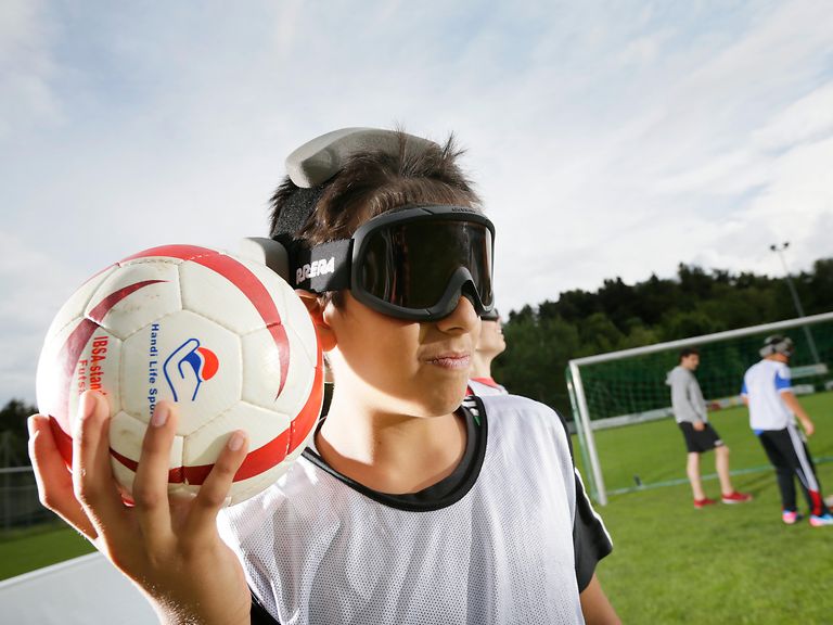 Blindenfußball