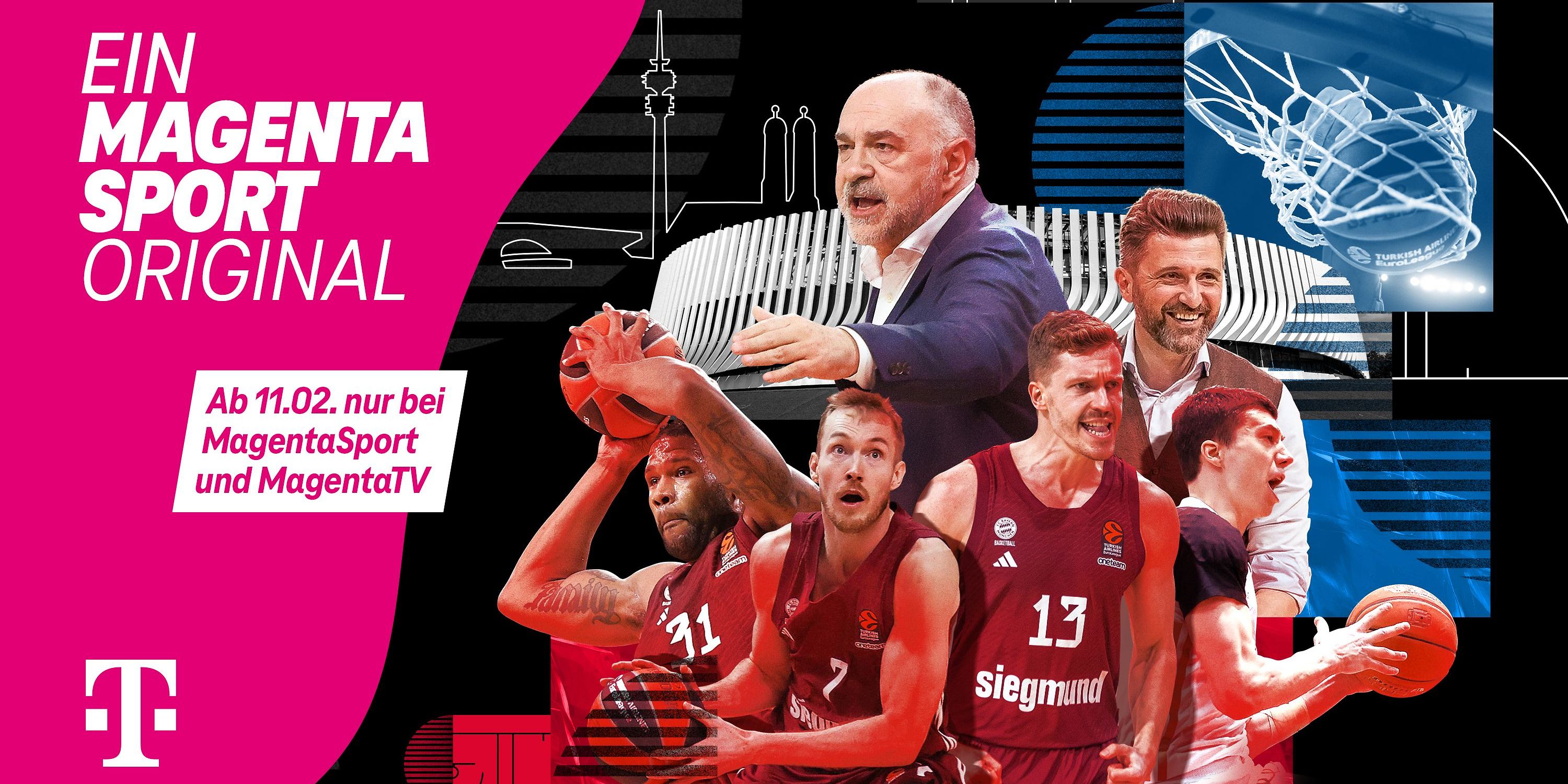 Die FC Bayern BasketballDoku „The Huddle“ ab 11. Februar bei