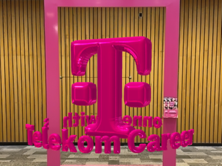 Home Screen of Telekom Career App 