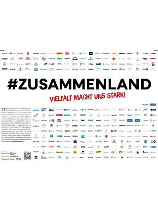 Deutsche Telekom supports the initiative #Zusammenland.