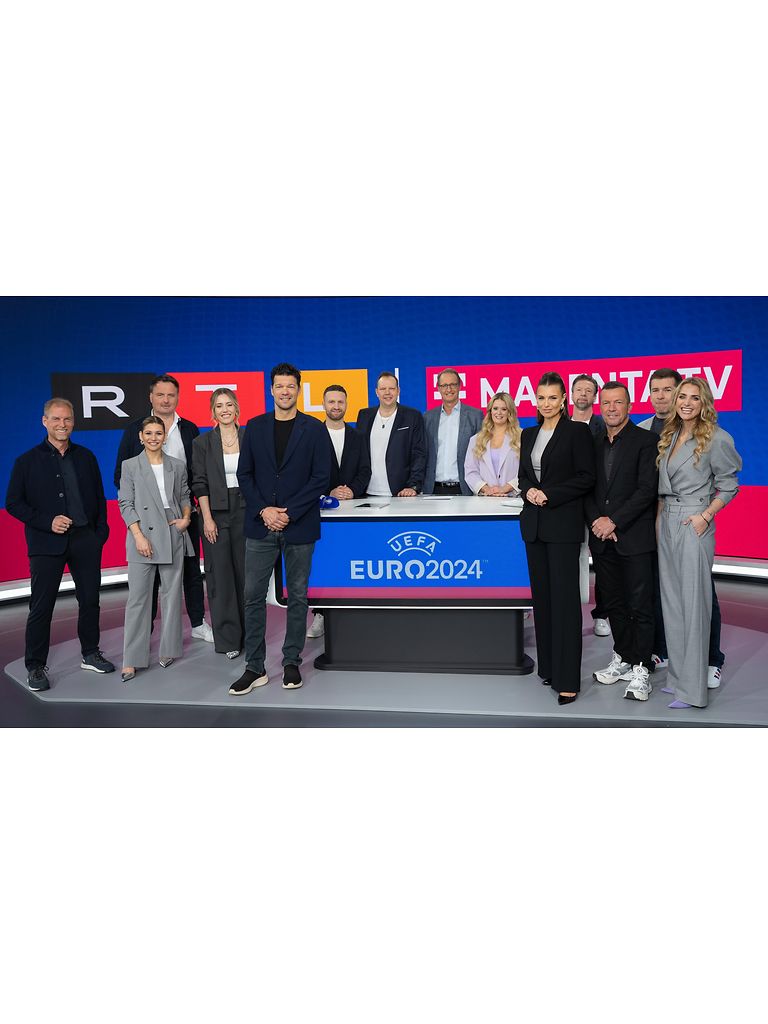 UEFA EURO 2024 Teamvorstellung RTL / MAGENTA TV.