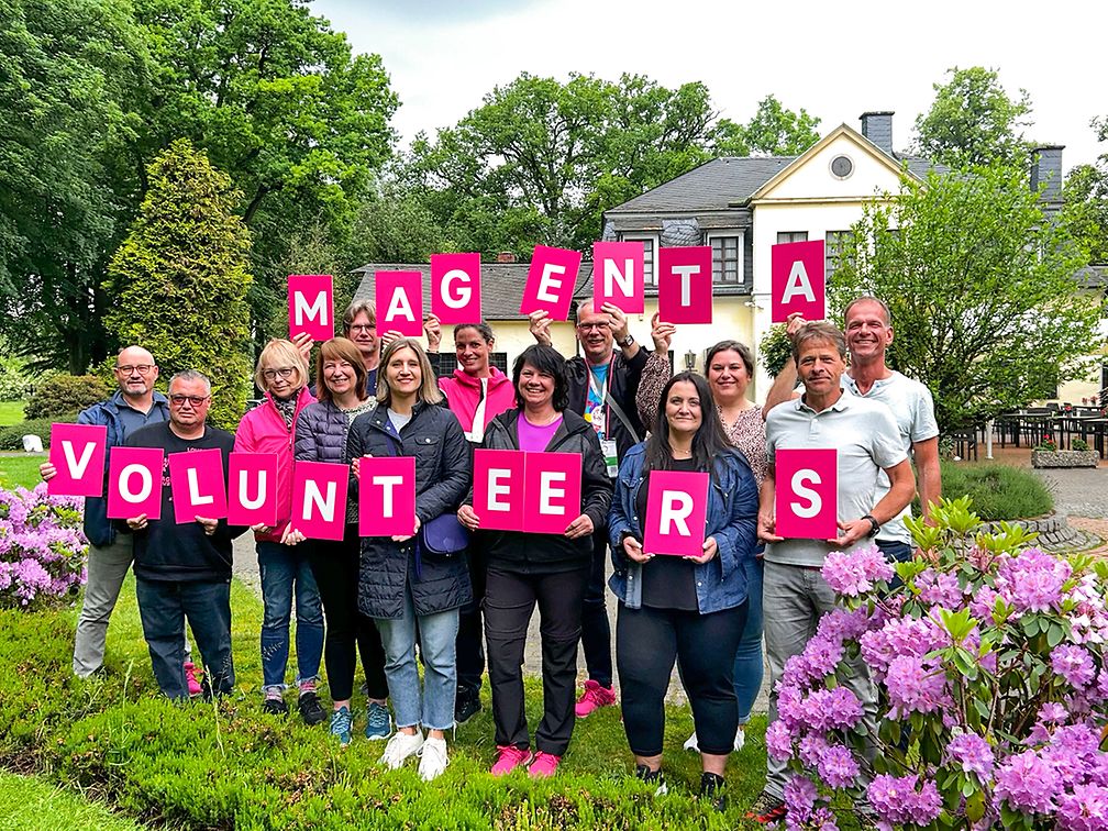 Special Olympics NRW Telekom mit MagentaVolunteers bei den